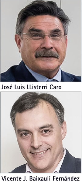 José Luis Llisterri y Vicente J. Baixauli